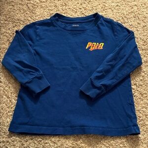Polo by Ralph Lauren Kids Blue Long Sleeve Tee